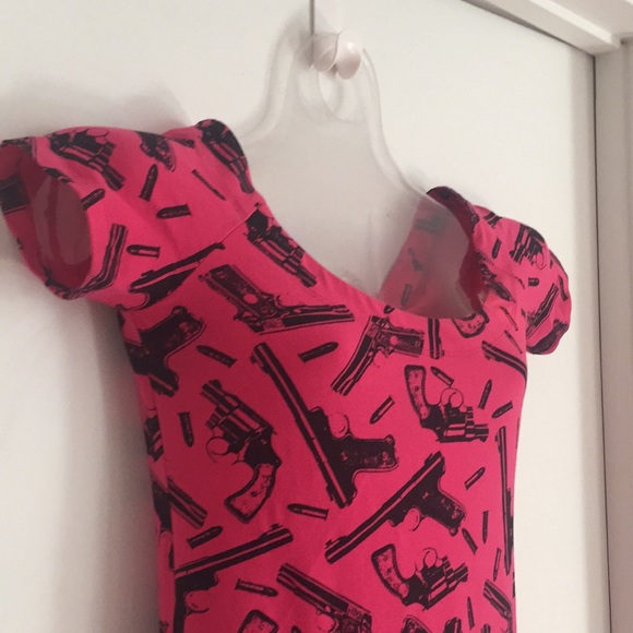 Betsey Johnson gun dress. Vintage very rare large 80’s - Picture 6 of 16